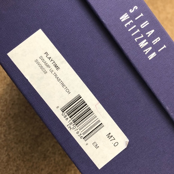 NEW!! Stuart Weitzman Playtime Over the Knee Boots Size 7M - Picture 8 of 9